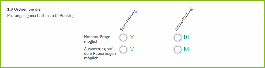 Zuordungsfrage