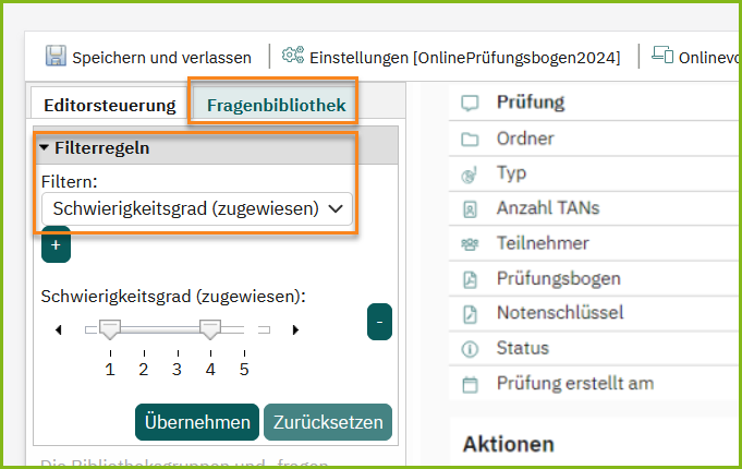 Filtern